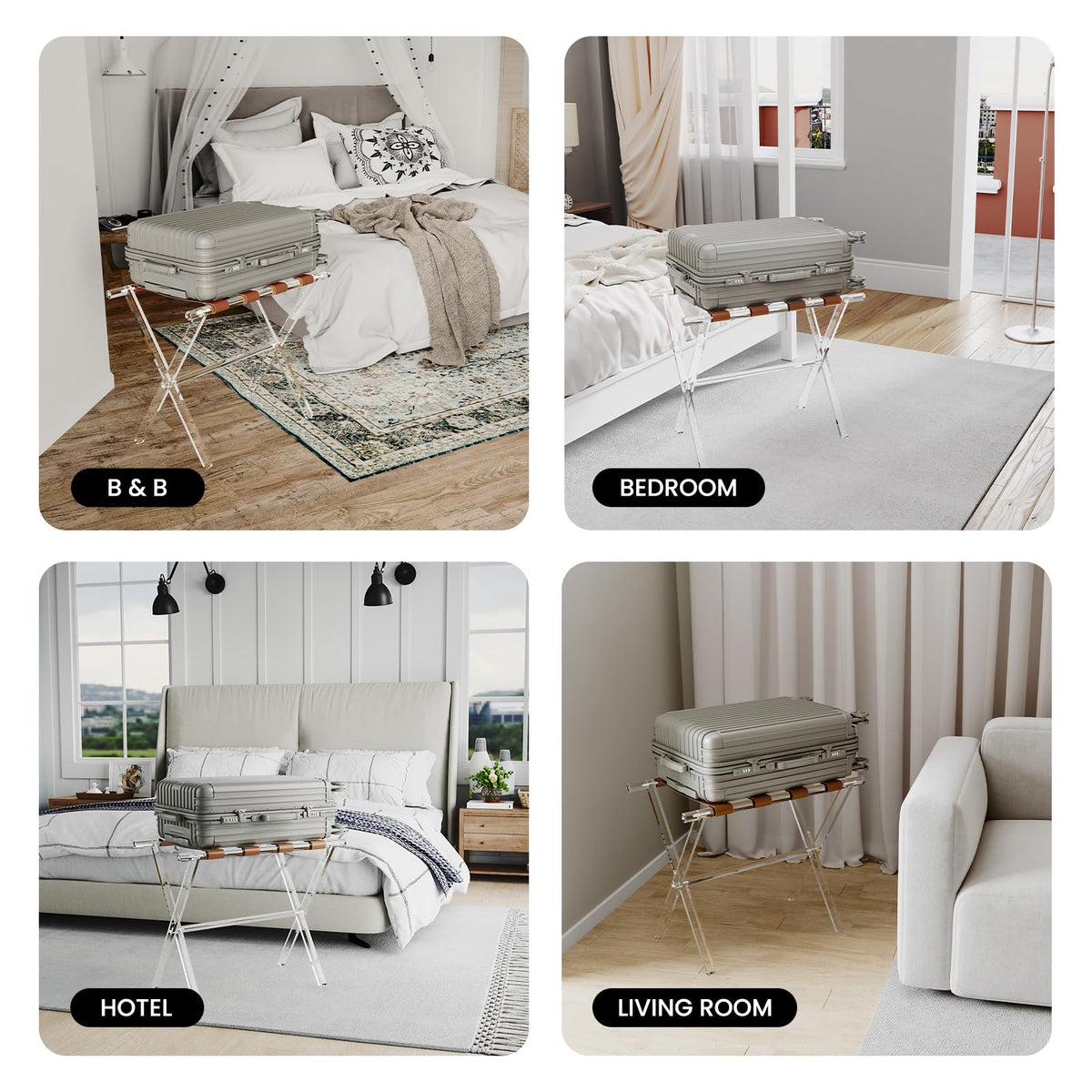 Sumerflos heavy-duty frame keeps bags stable during busy guest cycles.