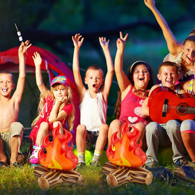 Sumind safe indoor camping decor inflatable for easy setup.
