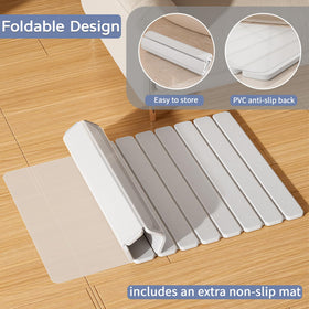 Summer&Kiss multipurpose mat doubles as a dish-drying surface.