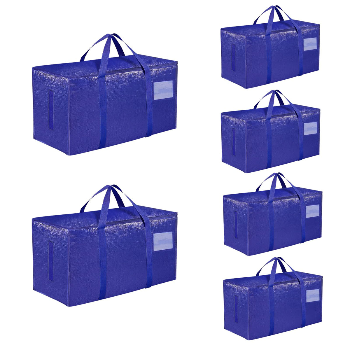 SummitFlare 6-pack moving bags with large capacity for dorm storage
