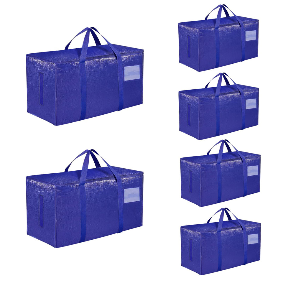 SummitFlare 6-pack moving bags with large capacity for dorm storage
