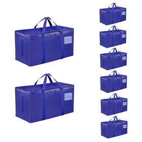 SummitFlare 8-pack extra-large bags front view shows spacious capacity for dorm gear.