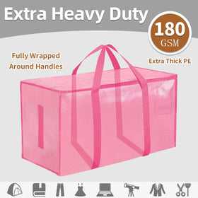 SummitFlare pink 8-pack bags open with built-in handles.