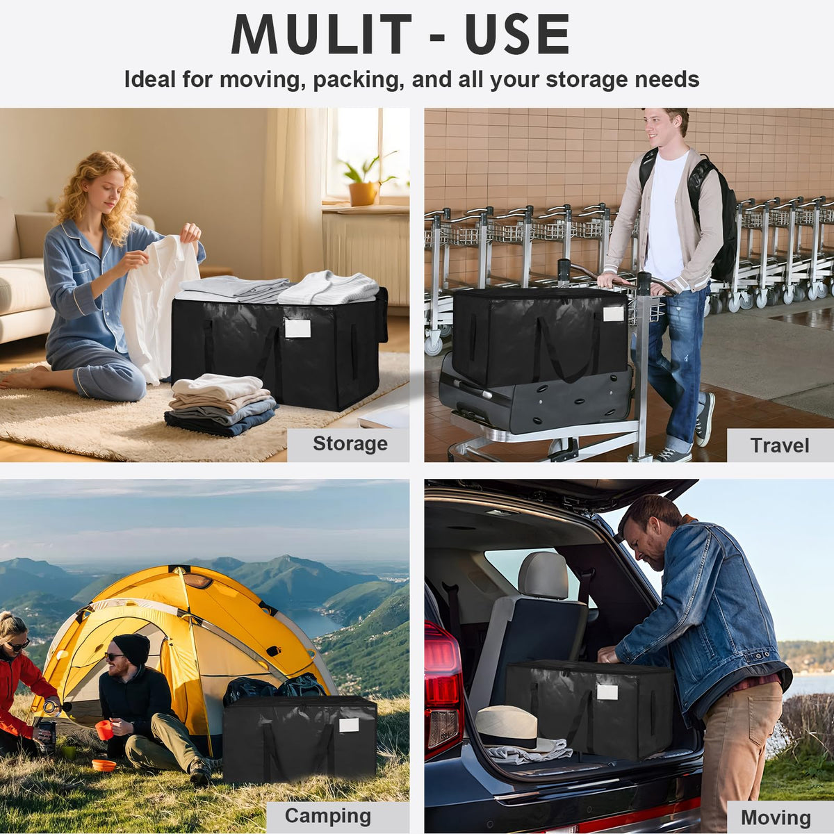 SummitFlare 95L bag suits road trips and checked luggage.