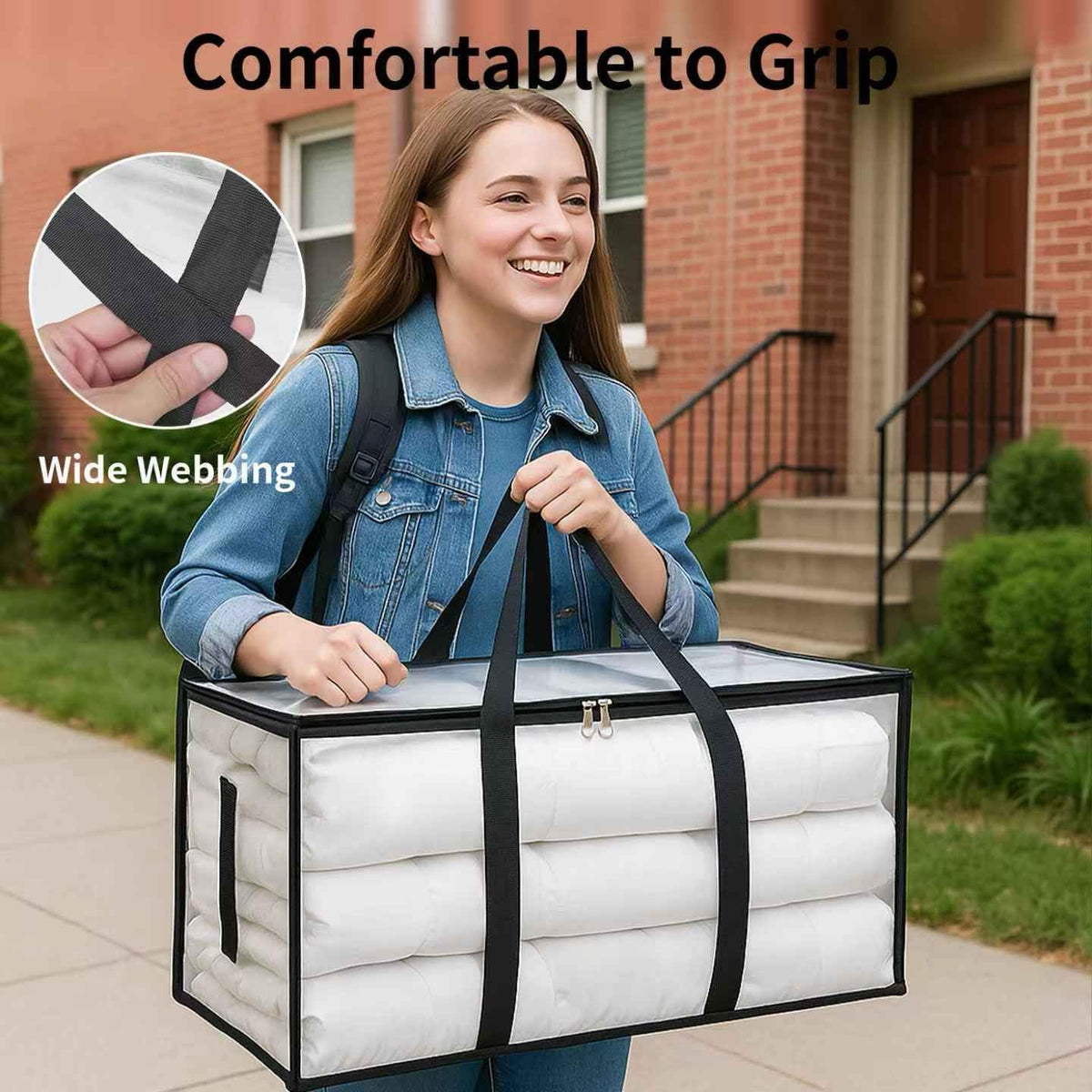 SummitFlare foldable design stores under bed, saving space between uses.