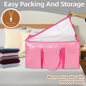 SummitFlare pink bags with waterproof coating to protect contents.