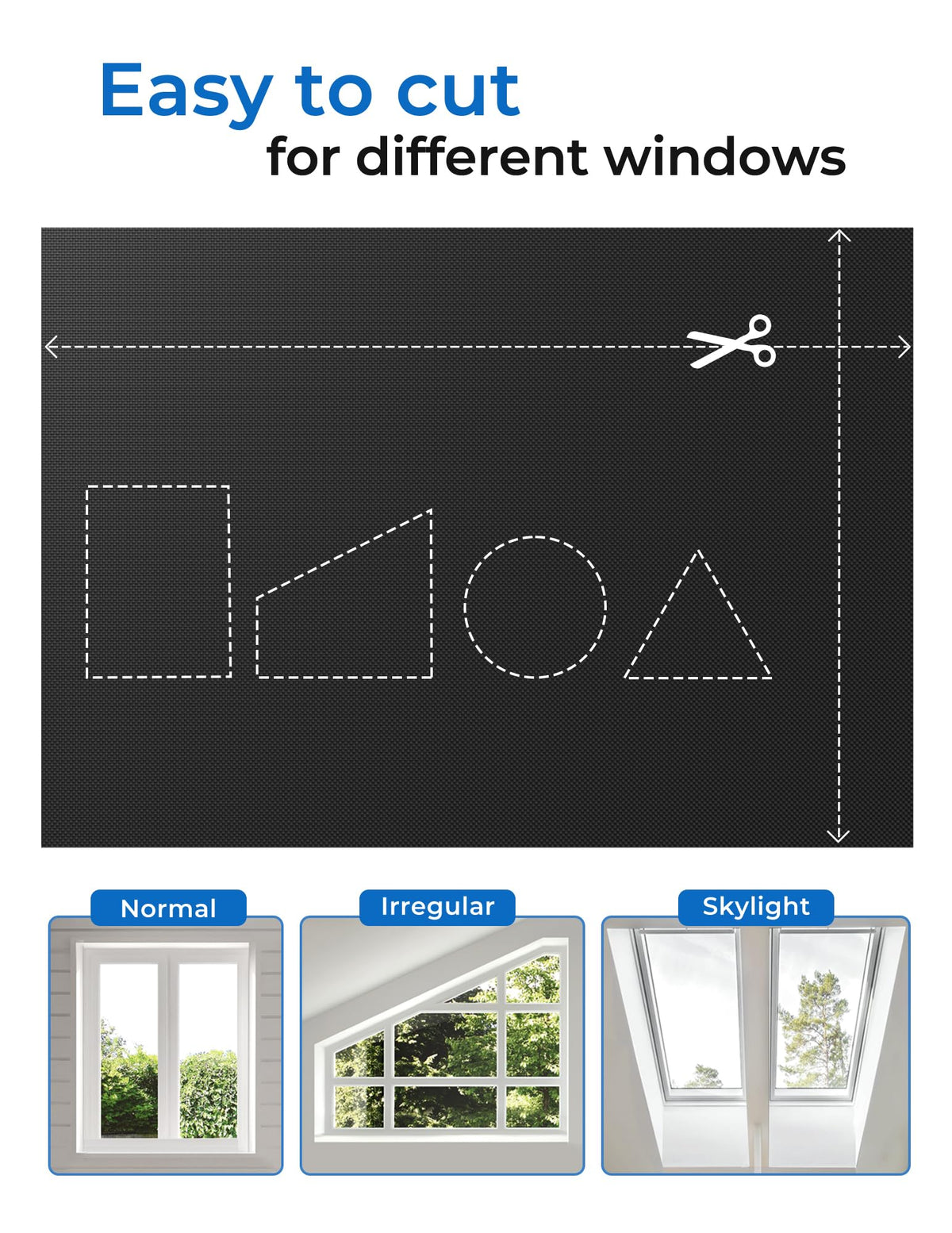 Sumobaby portable window shades are lightweight and easy to move.