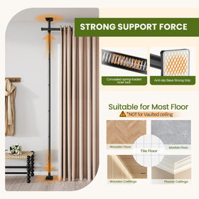 SUNALLY stainless steel rod offers rust-proof durability and strength.