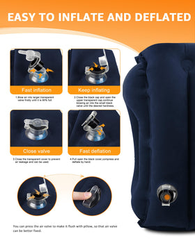 Sunany ultralight travel pillow weighs about 11.2 oz