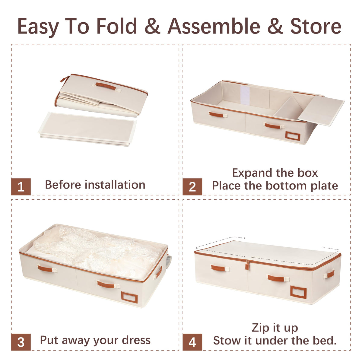 SUNAUMI foldable design for space-saving storage when not in use.