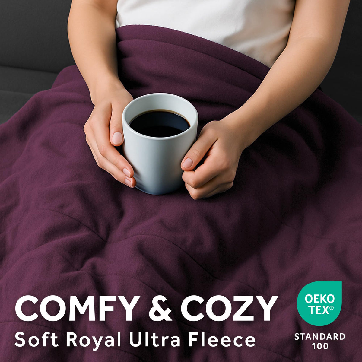 Sunbeam Royal Ultra Fleece offers 12 heat settings for tailored comfort.