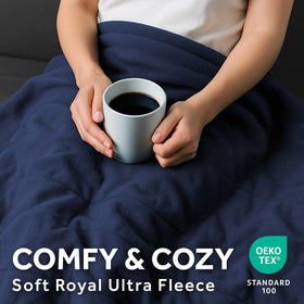 Blanket with 12-hour auto shut-off feature for safety and peace of mind