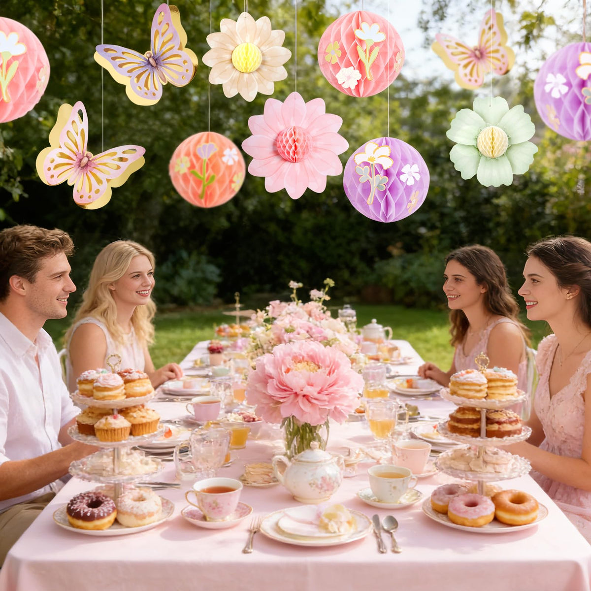 SUNBEAUTY 3D butterflies accents elevate the party atmosphere