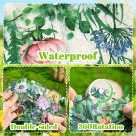 SUNBEAUTY Wildflower Banner backdrop drape for quick, elegant styling.