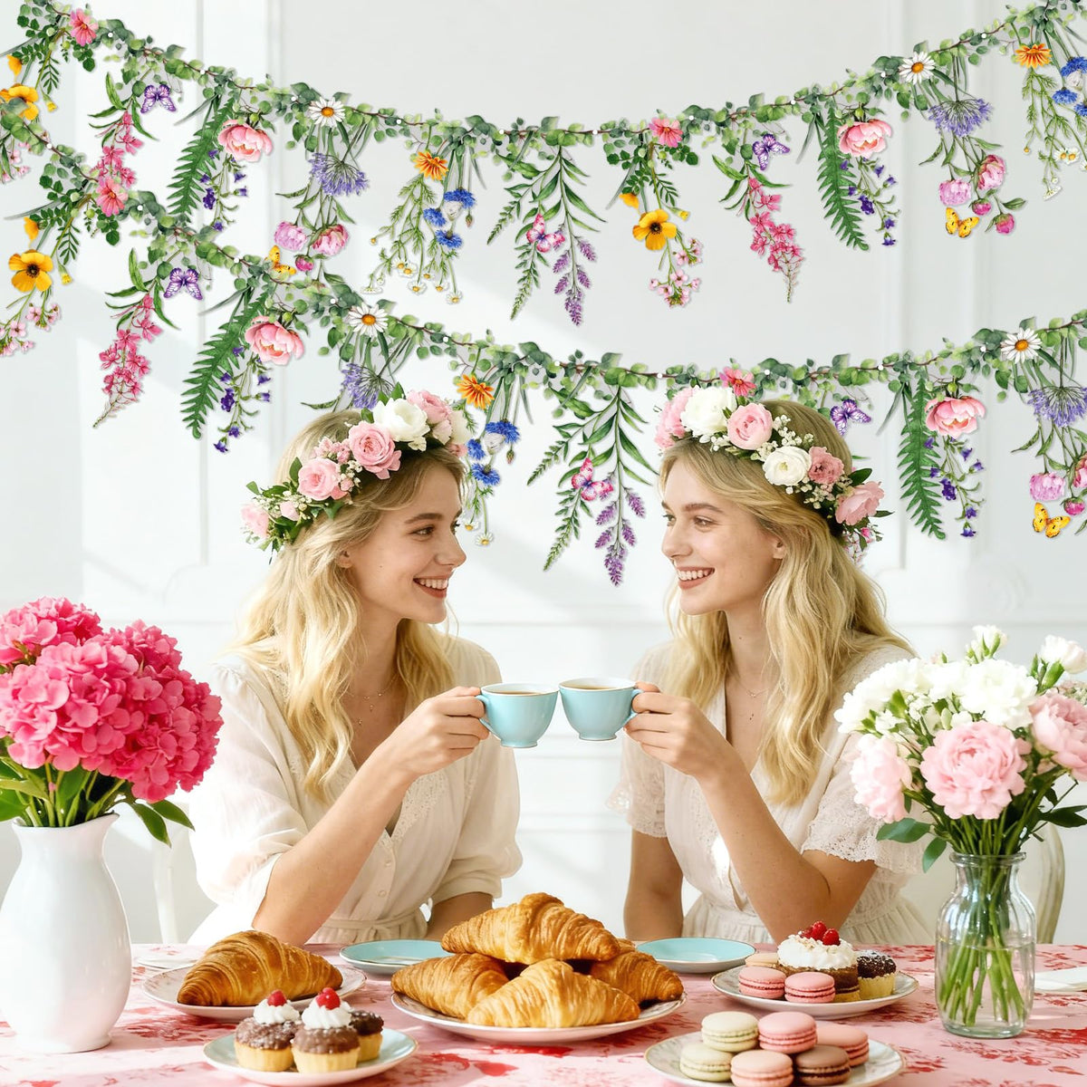 SUNBEAUTY Wildflower Banner reusable design supports multiple occasions.