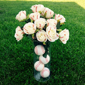 Suncalla baseball rose party favors offer easy decor