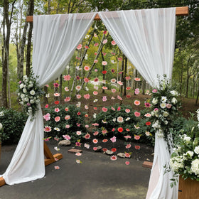 Suncalla untying beads at ends simplify hanging and customization.
