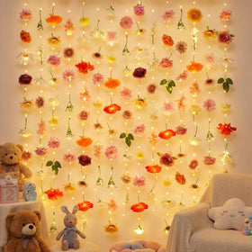 Suncalla ceiling-hanging garlands adding magical glow