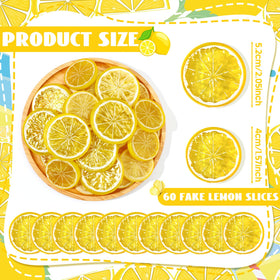 Suncalla lemon slices 5-2cm perfect for wreaths and craft projects.