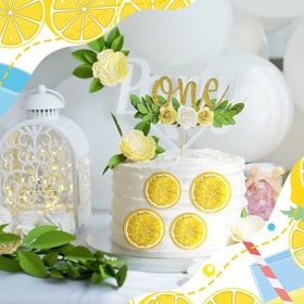 Suncalla lemon slices photography props with realistic detail.