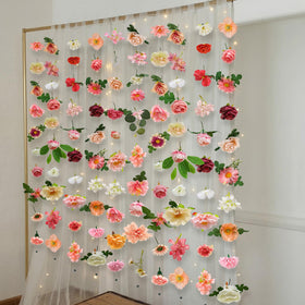 Suncalla wedding arch decor garland creates a romantic walkway