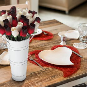 Suncalla wooden rose remains evergreen, no watering needed, a long-lasting display