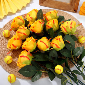 Suncalla yellow silk rose bloom closeup highlighting cheerful mood for weddings.