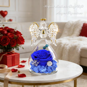 Sunia preserved-rose-closeup shows vibrant color and delicate petals for a lasting keepsake.