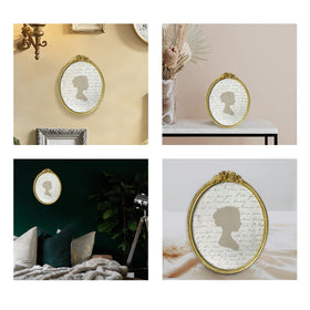 Sunlit Vintage Frame tabletop display option for desks and shelves.