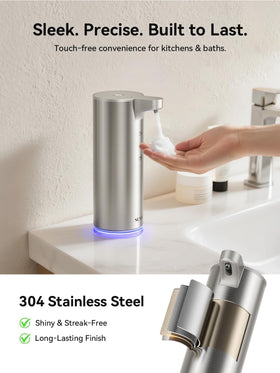 SUNLY automatic foaming dispenser with sensor activation for quick soap access