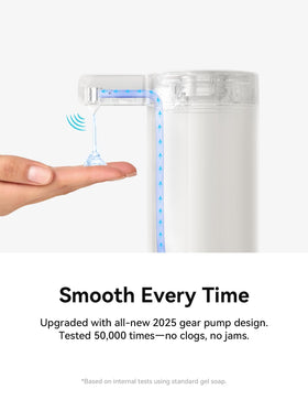 SUNLY no-drip nozzle keeps countertops clean during dishwashing.