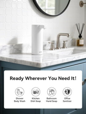 SUNLY three dispense modes for soft, daily, or max needs.