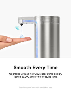 SUNLY touchless dispenser USB-C port close-up for convenient charging