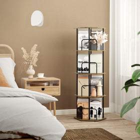 SUNMORY elegant geometric design enhances decor while organizing books