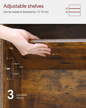 SUNMORY anti-tip anchors securing bookshelf to wall