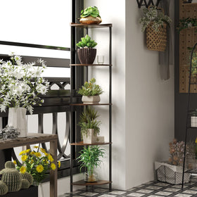Sunmory wood-grain and metal frame for durable display