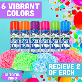 Sunny Days Giggle String orange can sparks warm, festive color bursts.