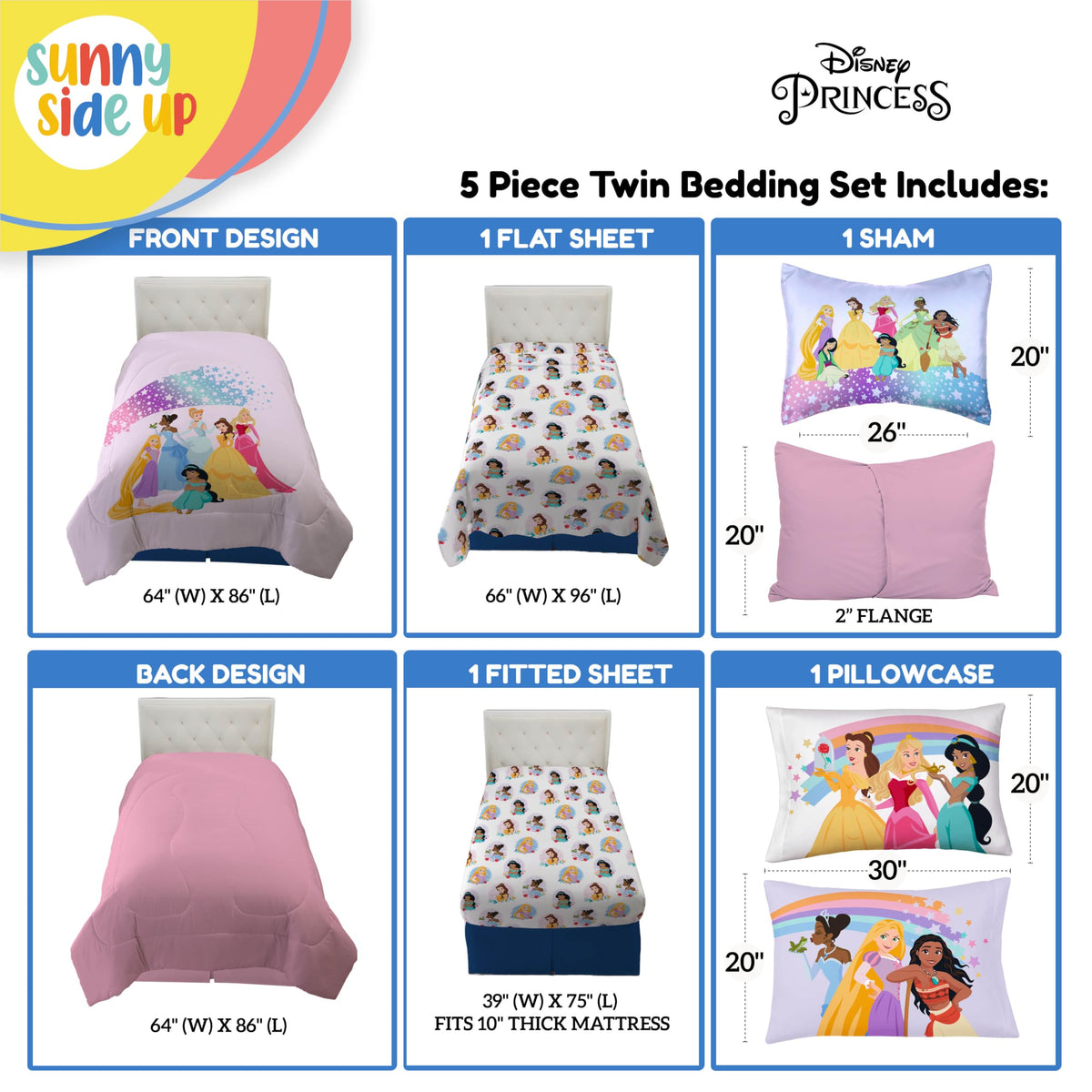 Sunny Side Up soft microfiber comforter on bed for cozy nights.