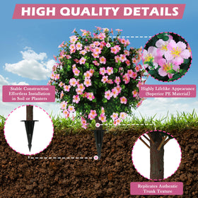 Sunnyglade ground spike attachment shown for easy pot or garden installation
