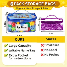 SUNPROUND name-tag pocket helps sorting and quick return to storage