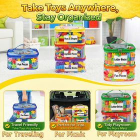 SUNPROUND portable handles make travel and classroom use easy for kids