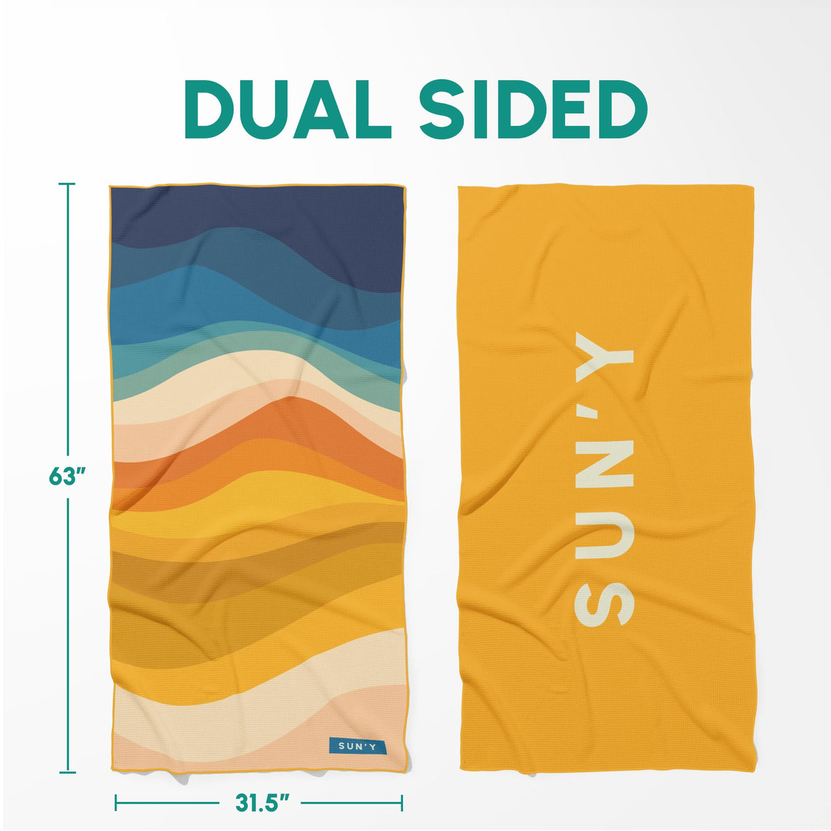 SUN'Y includes a travel bag for easy packing and carrying.