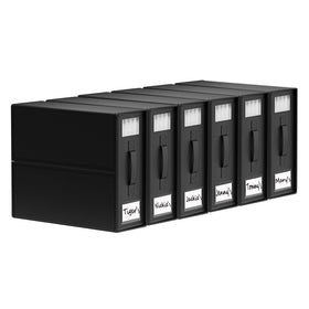 SUOCO SheetCube 6-pack box with window for quick linen checks.
