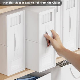 SUOCO SheetCube handles enable easy pull-from-closet access
