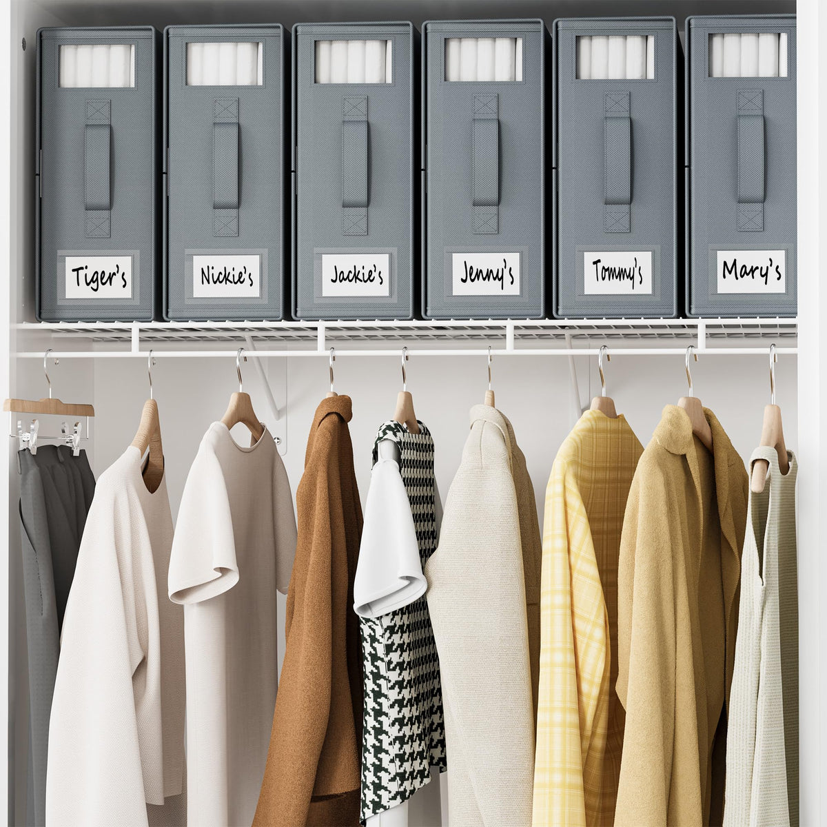 SUOCO SheetCube ideal size fits most closets and shelves.