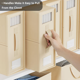 SUOCO SheetCube space-saving design demonstrates compact closet storage