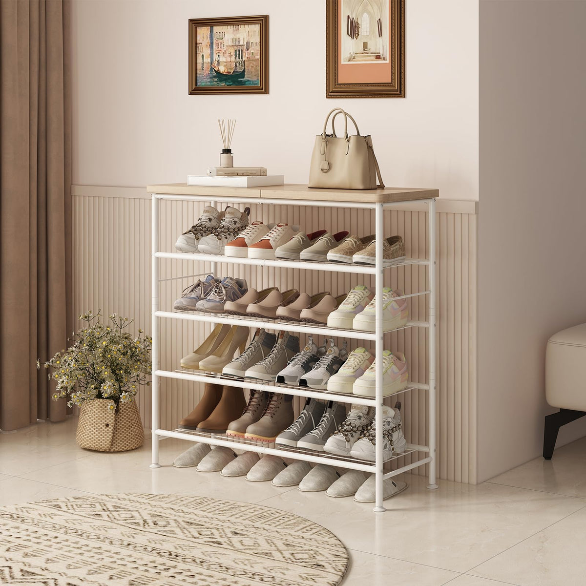 SUOERNUO side profile highlights slim, space-saving design for entryways