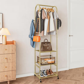 SUOERNUO black and gold accents add subtle style.