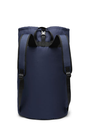 SUOVOCK laundry bag backpack closed drawstring demonstrates secure top closure
