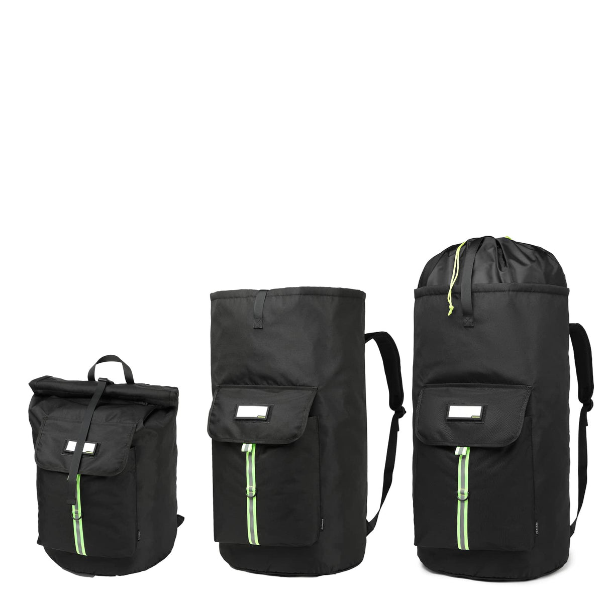 SUOVOCK laundry bag backpack expands to 115 liters for large loads.